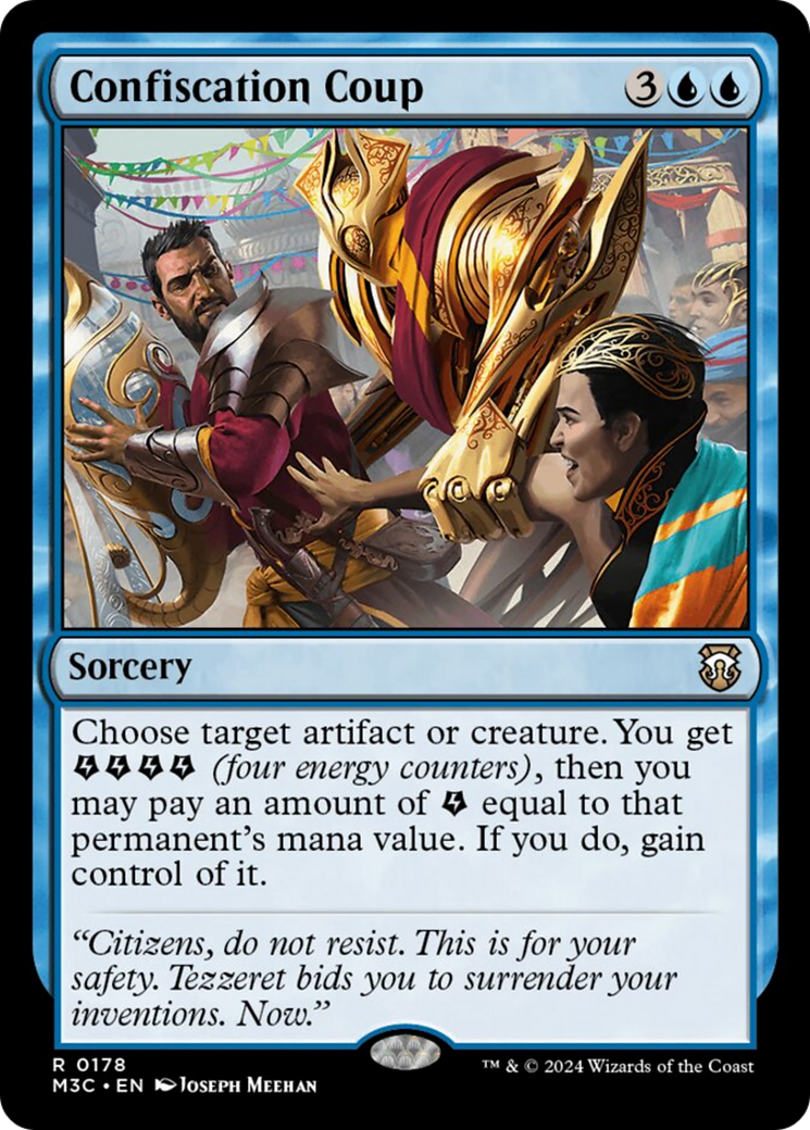 Confiscation Coup [Modern Horizons 3 Commander] | Webway Games
