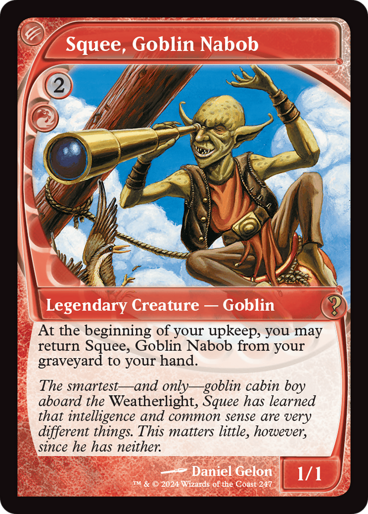Squee, Goblin Nabob (Future Sight) [Mystery Booster 2] | Webway Games