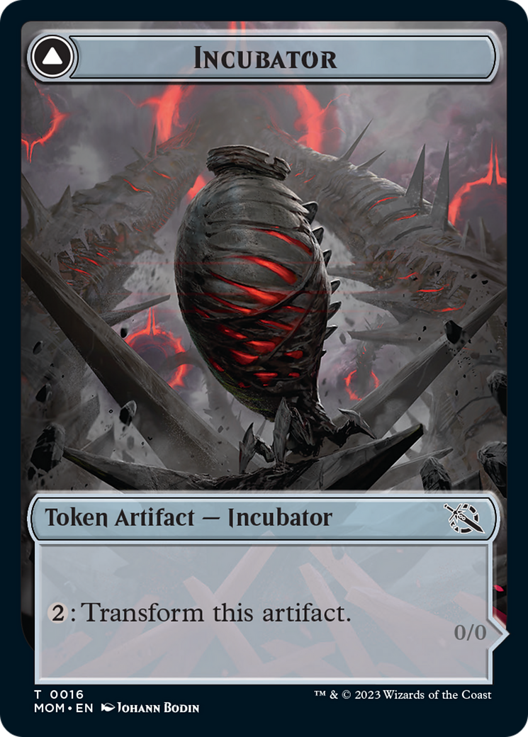 Incubator // Phyrexian (16) Double-Sided Token [March of the Machine Tokens] | Webway Games