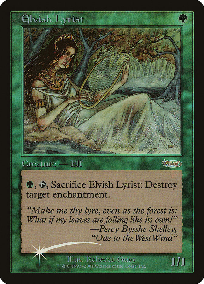 Elvish Lyrist [Junior Super Series] | Webway Games