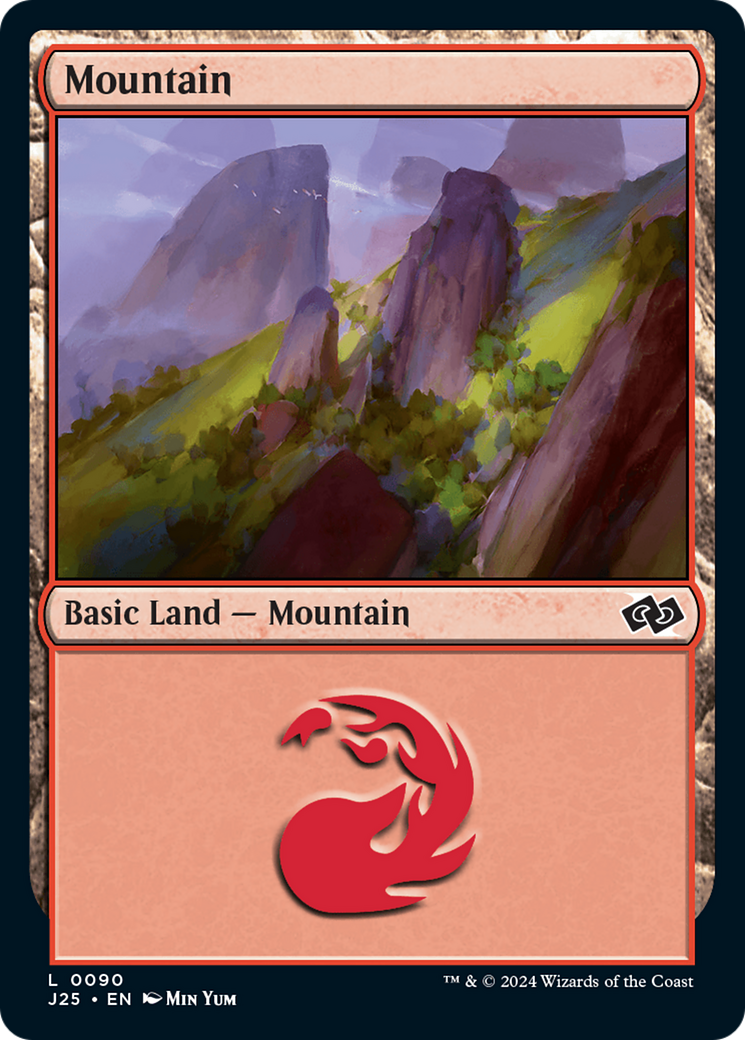 Mountain (90) [Foundations Jumpstart] | Webway Games