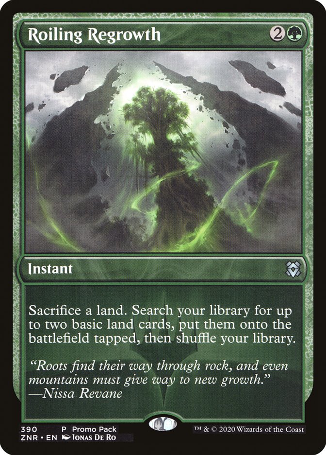 Roiling Regrowth (Promo Pack) [Zendikar Rising Promos] | Webway Games