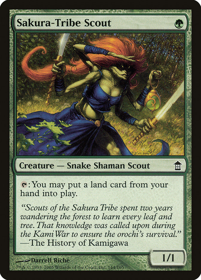Sakura-Tribe Scout [Saviors of Kamigawa] | Webway Games