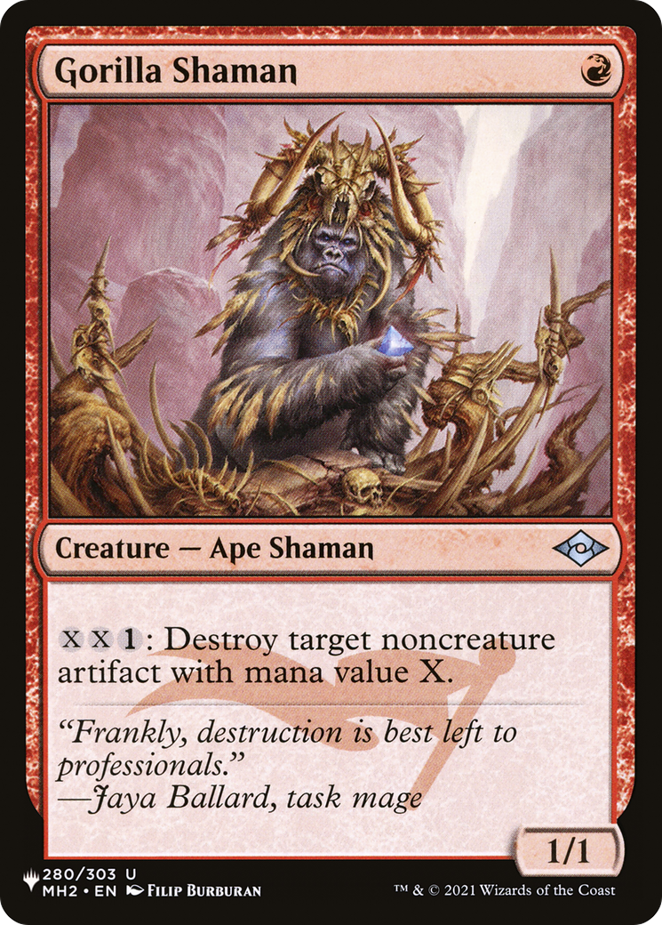 Gorilla Shaman [The List] | Webway Games