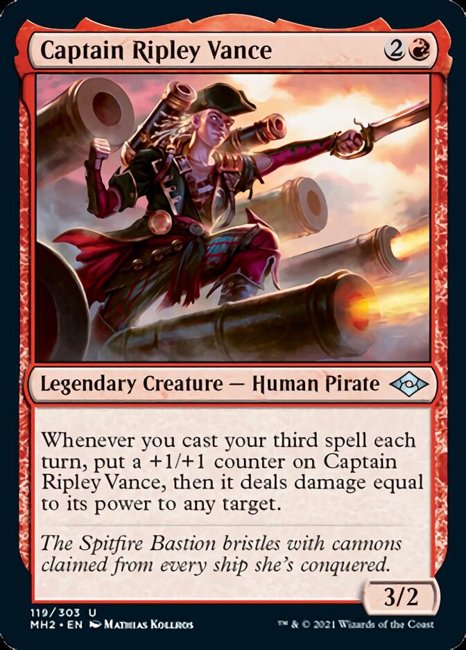 Captain Ripley Vance [Modern Horizons 2] | Webway Games