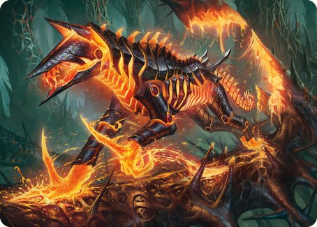 Kuldotha Cackler Art Card [Phyrexia: All Will Be One Art Series] | Webway Games