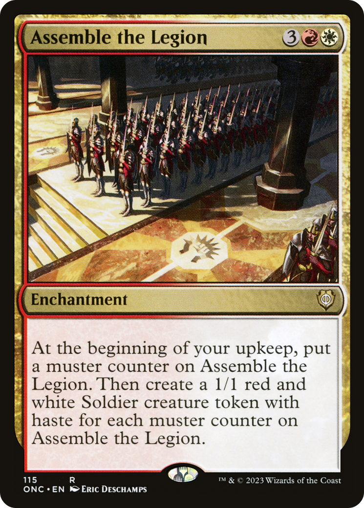 Assemble the Legion [Phyrexia: All Will Be One Commander] | Webway Games