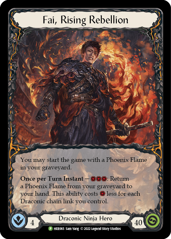 Fai, Rising Rebellion [HER065] (Promo)  Rainbow Foil | Webway Games