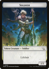 Soldier // Kraken Double-Sided Token [March of the Machine Tokens] | Webway Games