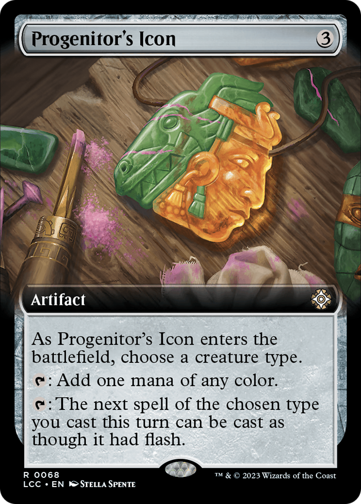 Progenitor's Icon (Extended Art) [The Lost Caverns of Ixalan Commander] | Webway Games