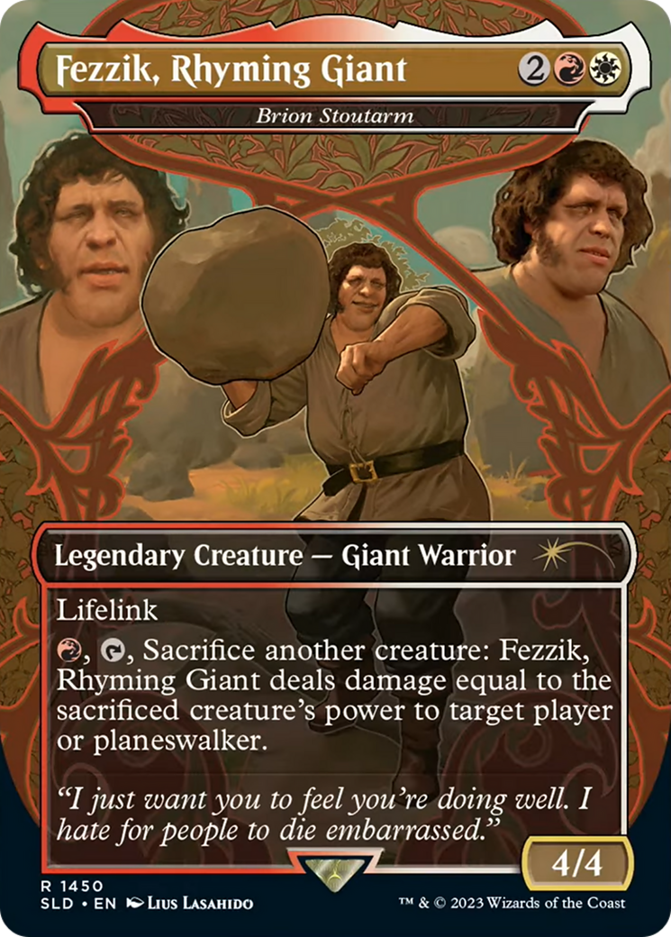 Fezzik, Rhyming Giant - Brion Stoutarm [Secret Lair Drop Series] | Webway Games