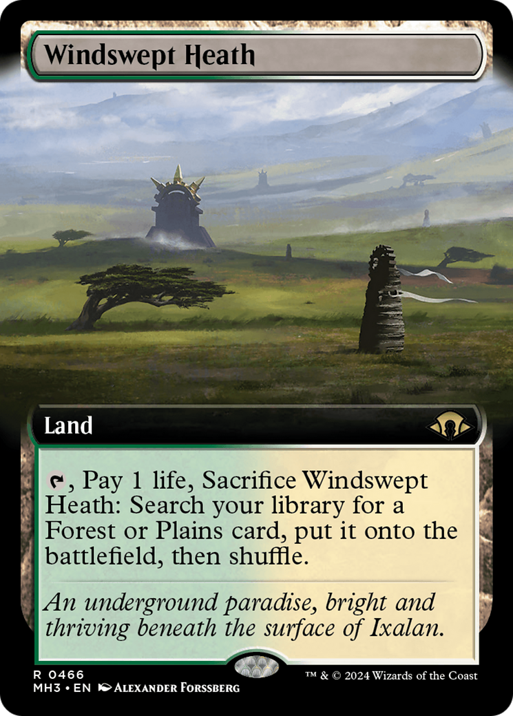 Windswept Heath (Extended Art) [Modern Horizons 3] | Webway Games