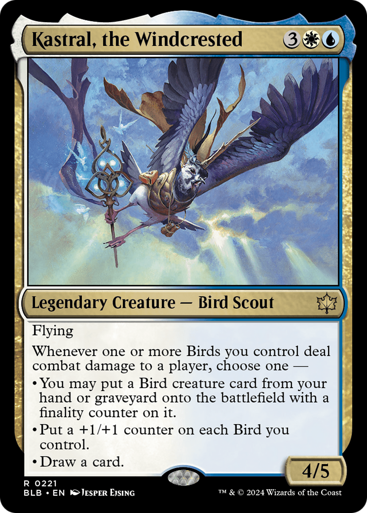 Kastral, the Windcrested [Bloomburrow] | Webway Games