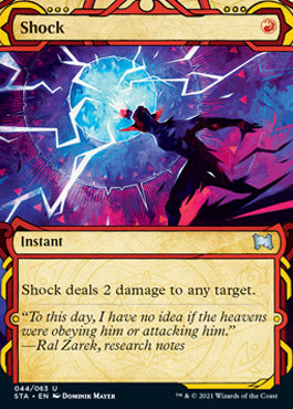 Shock (Foil Etched) [Strixhaven: Mystical Archive] | Webway Games