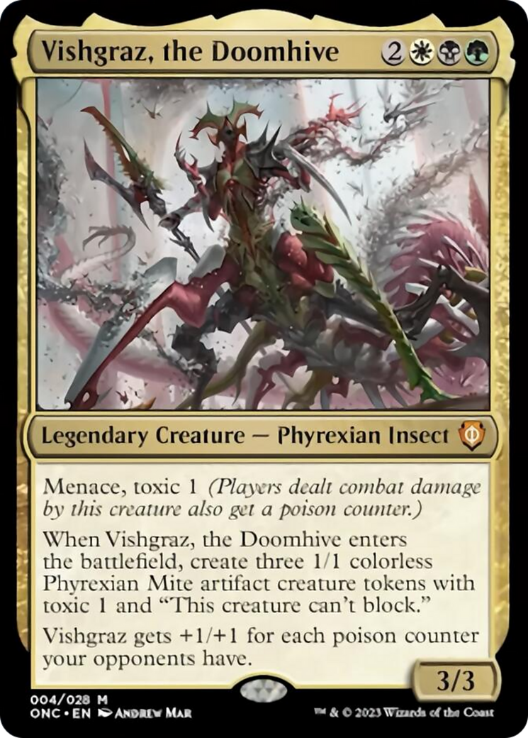 Vishgraz, the Doomhive [Phyrexia: All Will Be One Commander] | Webway Games
