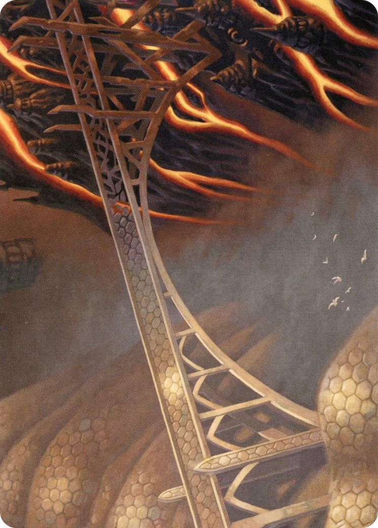 Rustvale Bridge Art Card [Modern Horizons 2 Art Series] | Webway Games