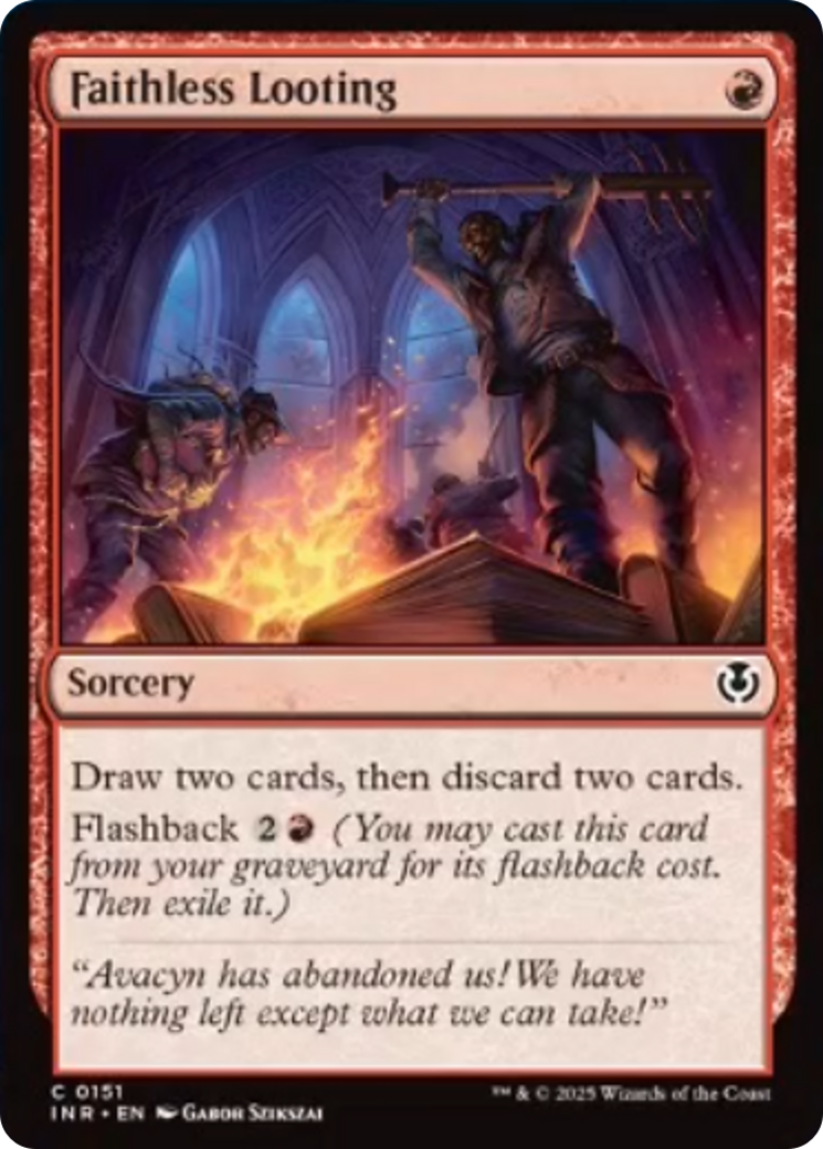 Faithless Looting [Innistrad Remastered] | Webway Games