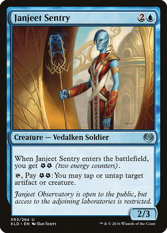 Janjeet Sentry [Kaladesh] | Webway Games