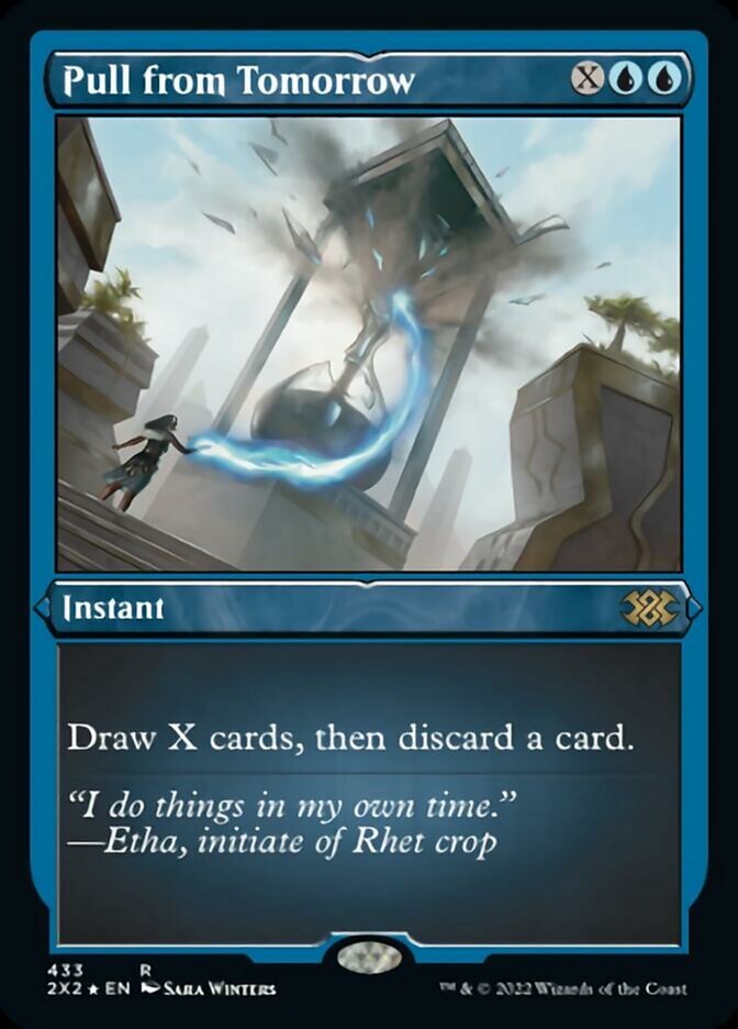 Pull from Tomorrow (Foil Etched) [Double Masters 2022] | Webway Games