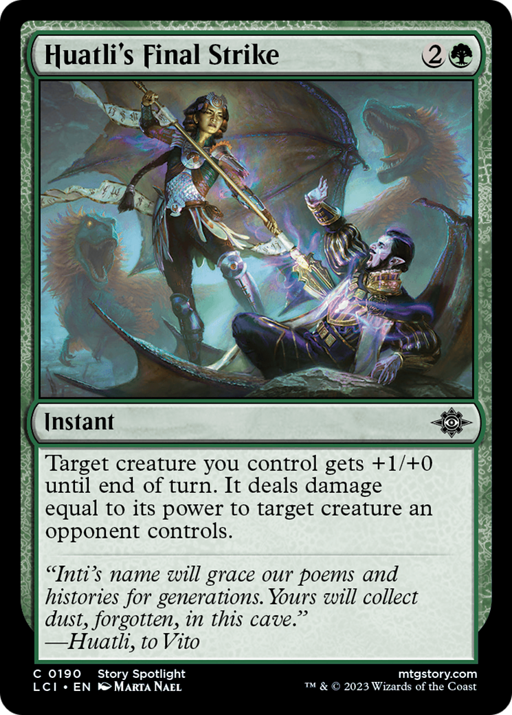 Huatli's Final Strike [The Lost Caverns of Ixalan] | Webway Games