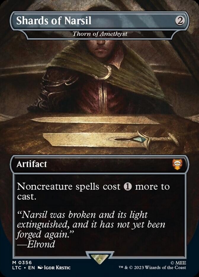 Thorn of Amethyst - Shards of Narsil [The Lord of the Rings: Tales of Middle-Earth Commander] | Webway Games