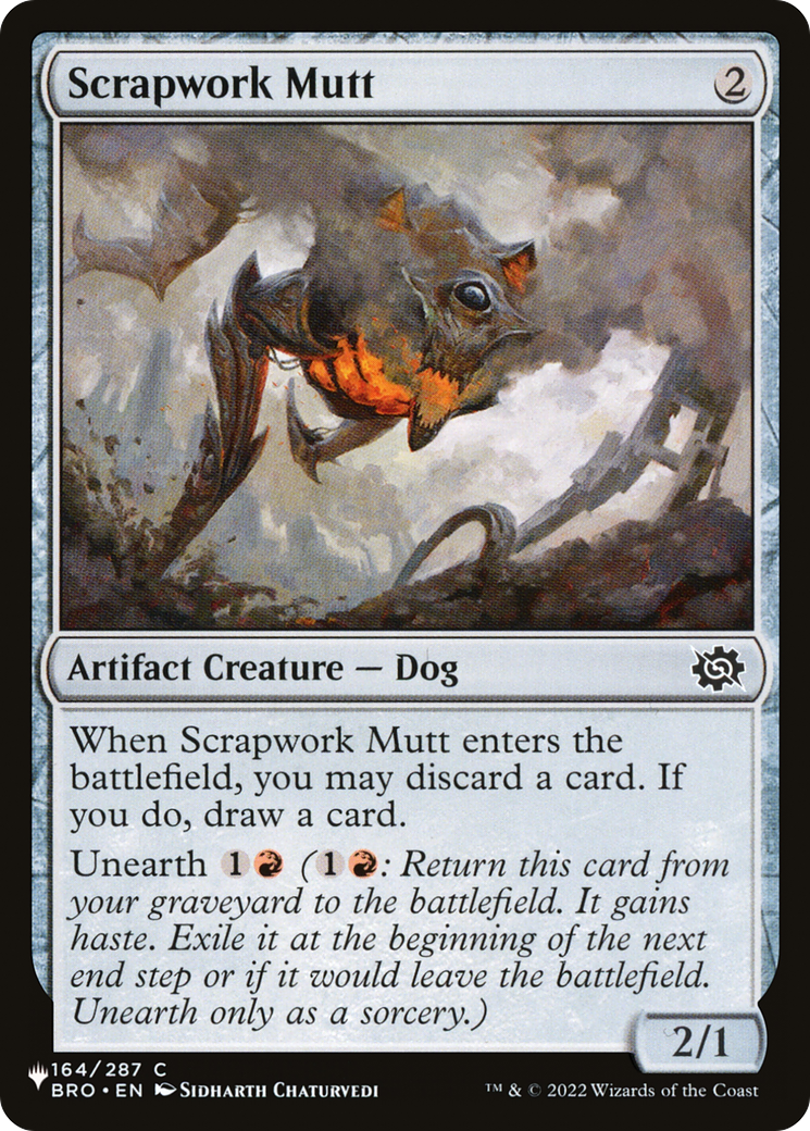 Scrapwork Mutt [The List] | Webway Games