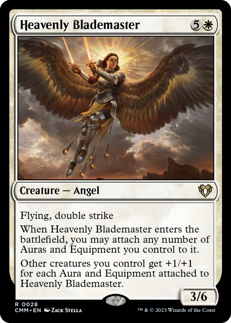Heavenly Blademaster [Commander Masters] | Webway Games