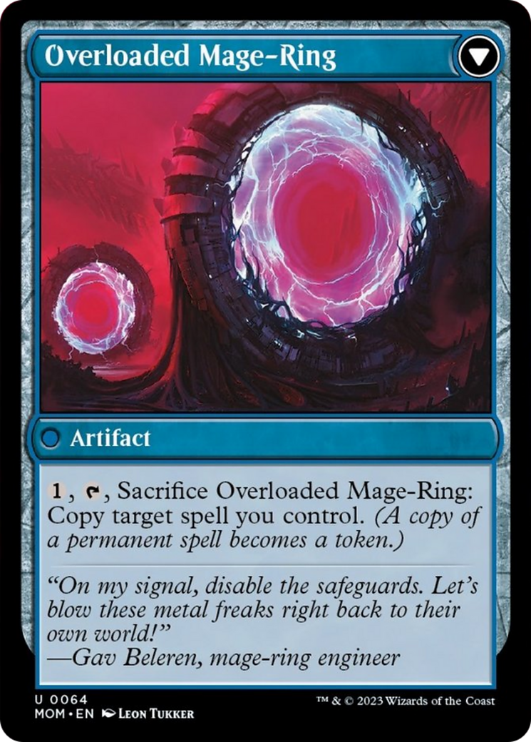 Invasion of Vryn // Overloaded Mage-Ring [March of the Machine] | Webway Games