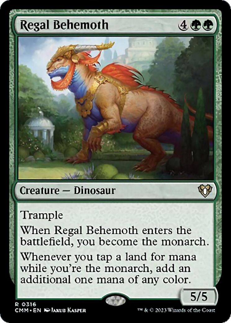 Regal Behemoth [Commander Masters] | Webway Games