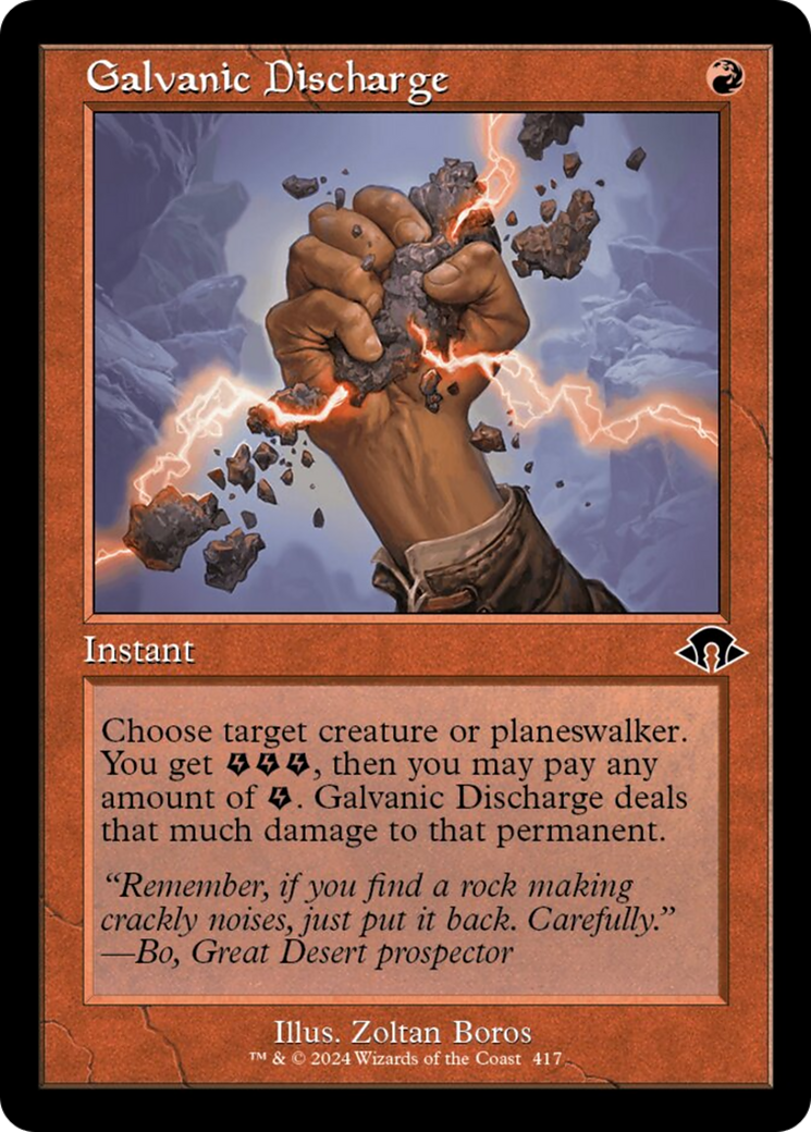 Galvanic Discharge (Retro) [Modern Horizons 3] | Webway Games