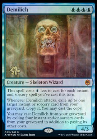 Demilich [Dungeons & Dragons: Adventures in the Forgotten Realms Prerelease Promos] | Webway Games