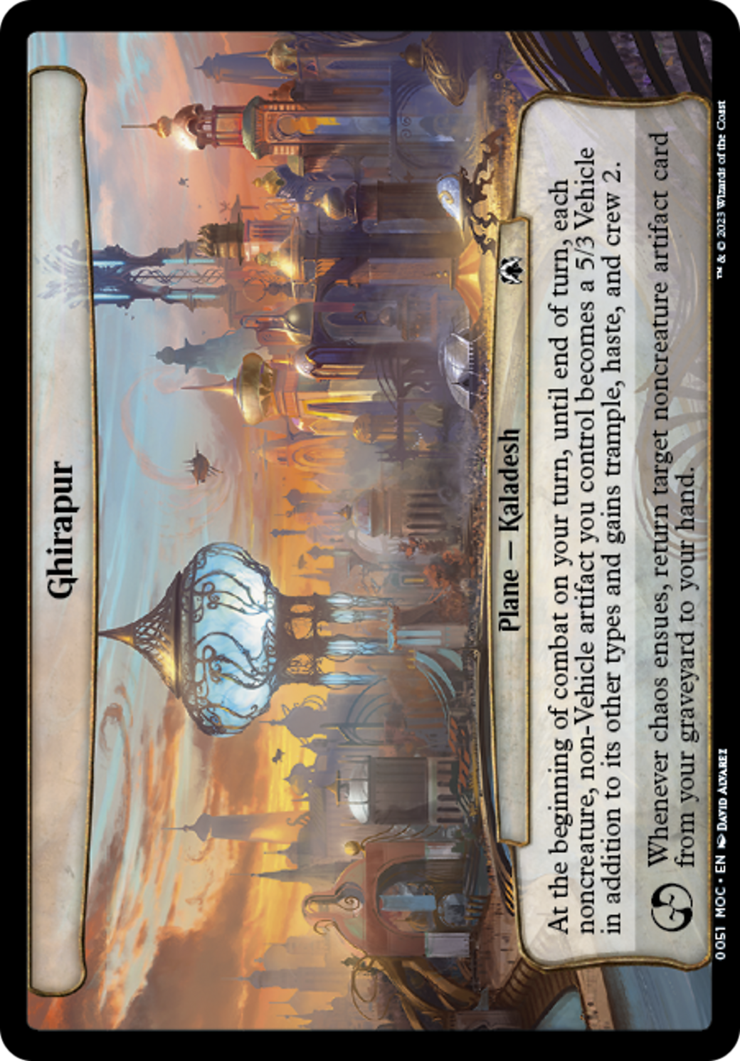 Ghirapur [March of the Machine Commander] | Webway Games