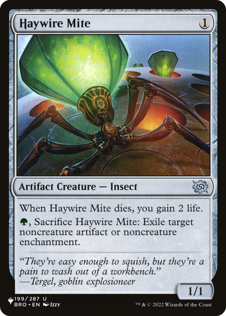 Haywire Mite [The List] | Webway Games