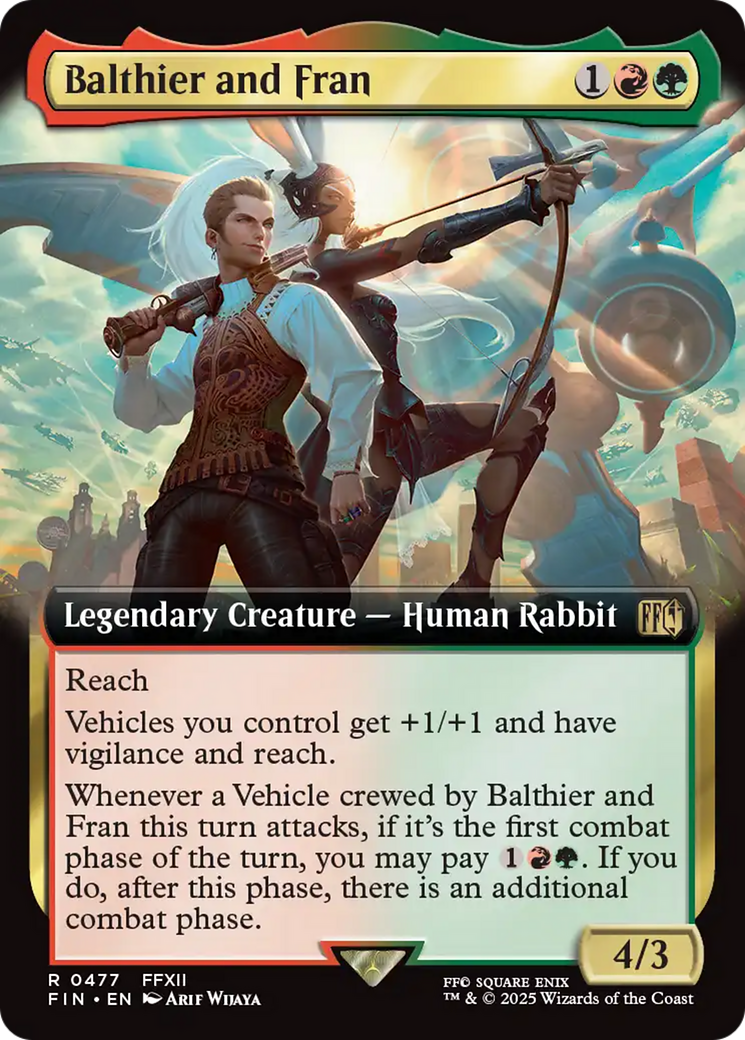 Balthier and Fran (Extended Art) [FINAL FANTASY] | Webway Games