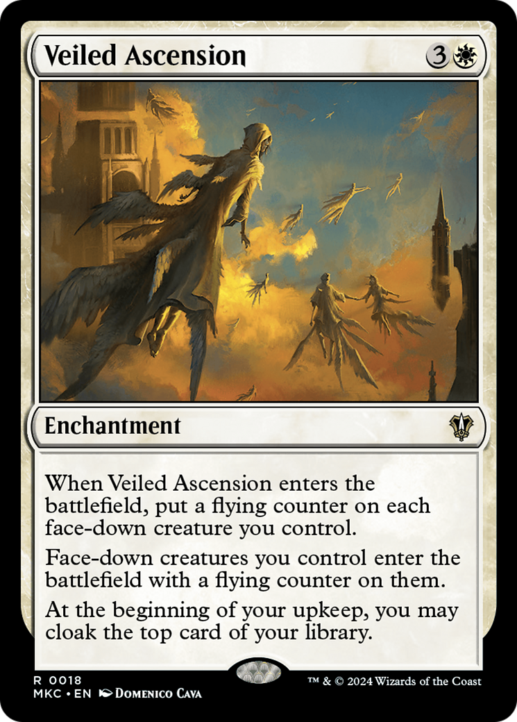Veiled Ascension [Murders at Karlov Manor Commander] | Webway Games