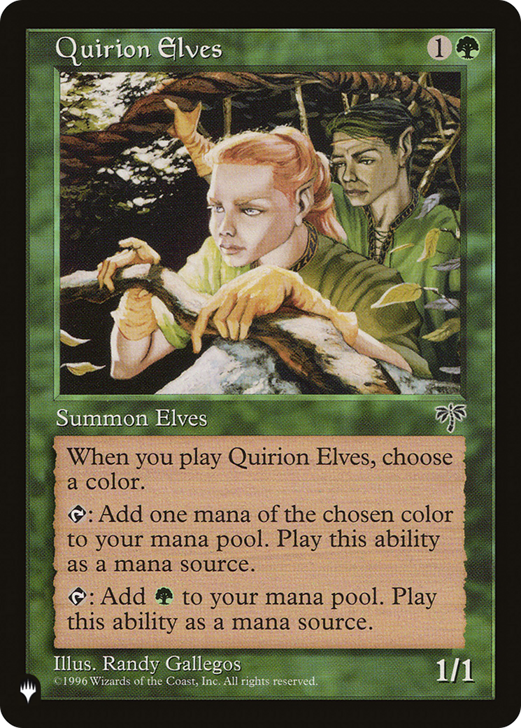 Quirion Elves [The List] | Webway Games