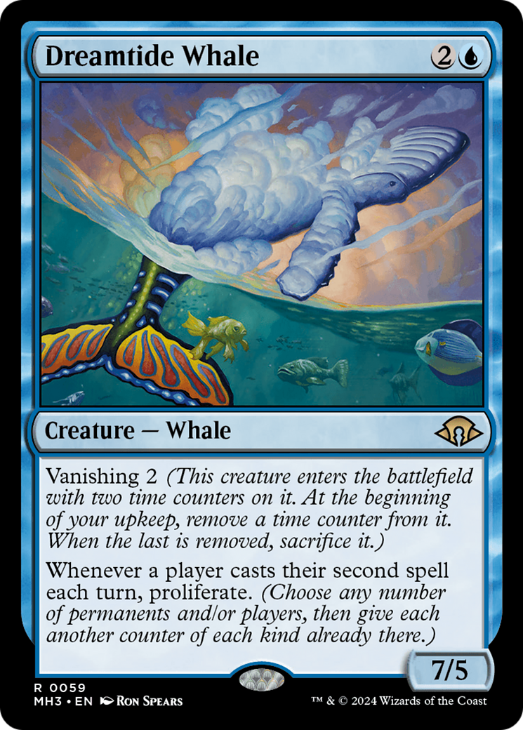 Dreamtide Whale [Modern Horizons 3] | Webway Games