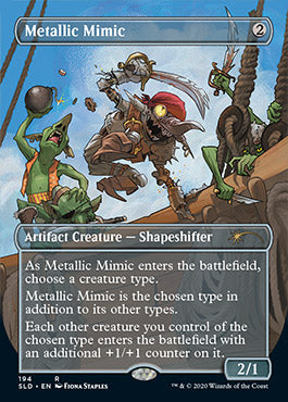 Metallic Mimic (Borderless) [Secret Lair Drop Series] | Webway Games