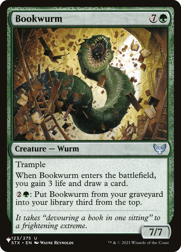 Bookwurm [The List] | Webway Games