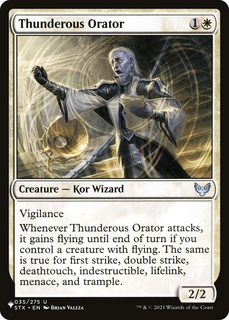 Thunderous Orator [The List] | Webway Games