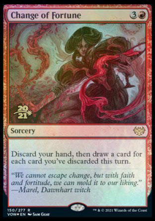 Change of Fortune [Innistrad: Crimson Vow Prerelease Promos] | Webway Games