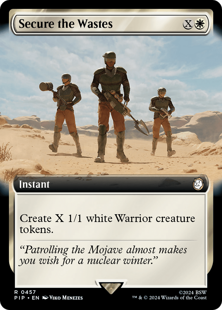 Secure the Wastes (Extended Art) [Fallout] | Webway Games