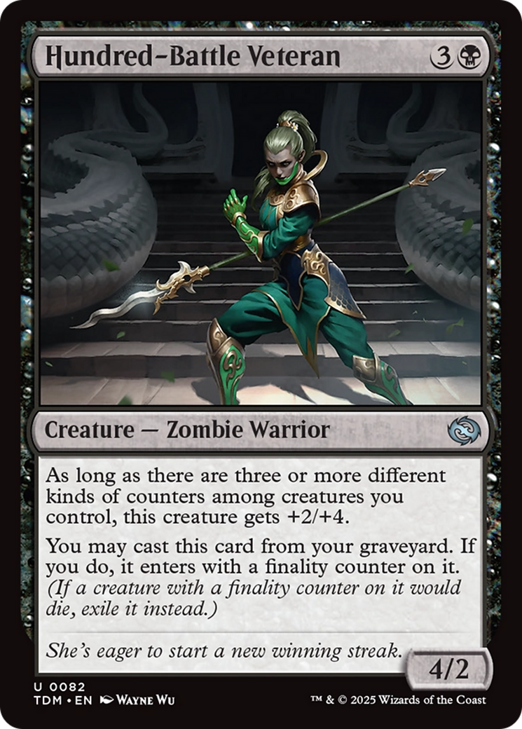 Hundred-Battle Veteran [Tarkir: Dragonstorm] | Webway Games
