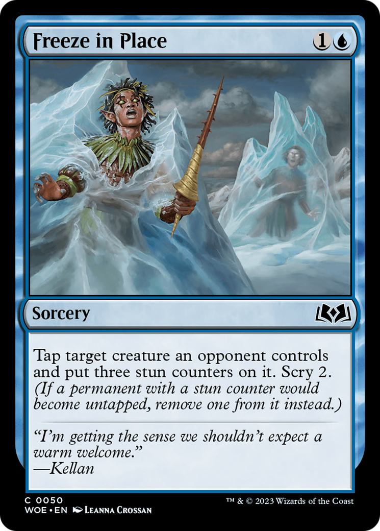 Freeze in Place [Wilds of Eldraine] | Webway Games