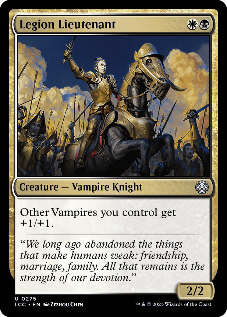 Legion Lieutenant [The Lost Caverns of Ixalan Commander] | Webway Games