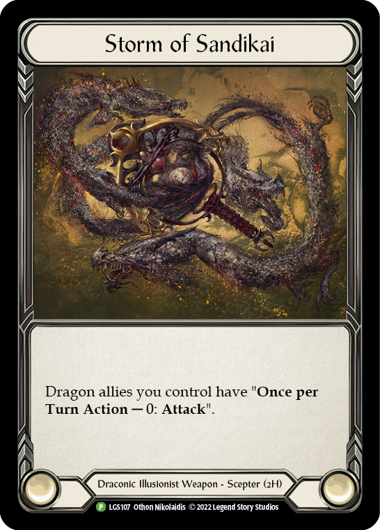 Storm of Sandikai [LGS107] (Promo)  Cold Foil | Webway Games