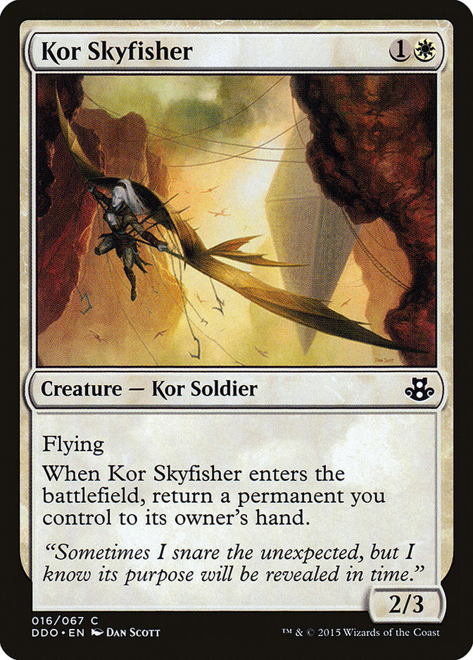 Kor Skyfisher [Duel Decks: Elspeth vs. Kiora] | Webway Games