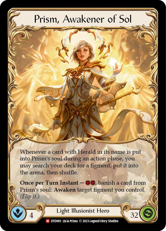 Prism, Awakener of Sol [DTD001] (Dusk Till Dawn) | Webway Games