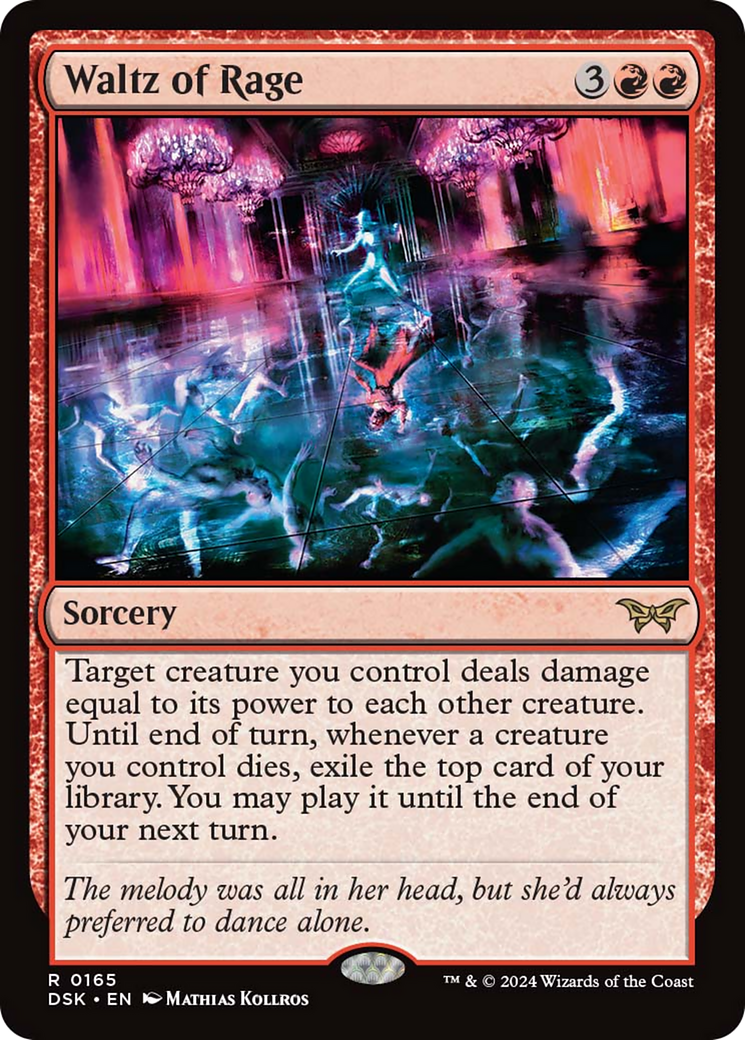 Waltz of Rage [Duskmourn: House of Horror] | Webway Games