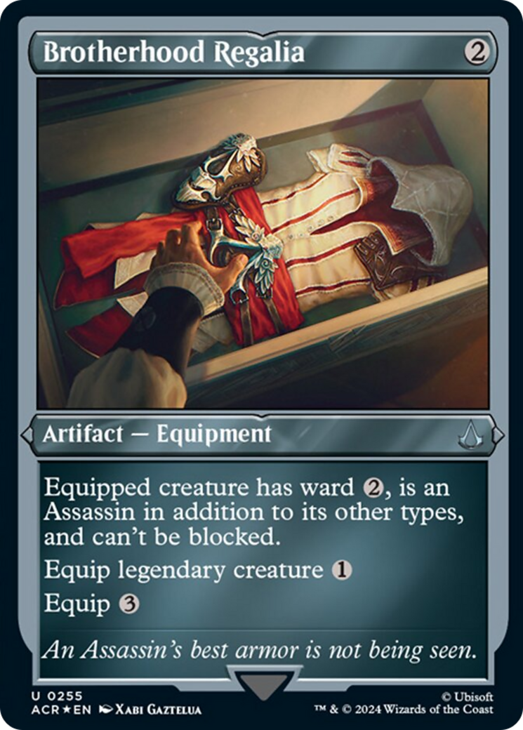 Brotherhood Regalia (Foil Etched) [Assassin's Creed] | Webway Games
